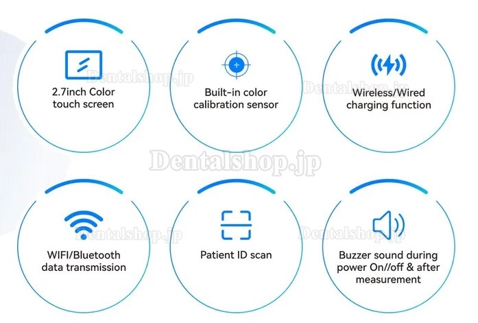 Luckcome L11T 新生児経皮ビリルビン濃度測定器 ポータブル黄疸メーター 黄疸検出器